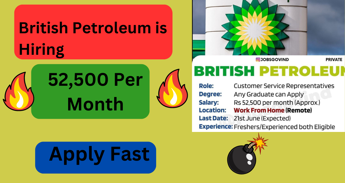 British Petroleum is Hiring!! (2024)