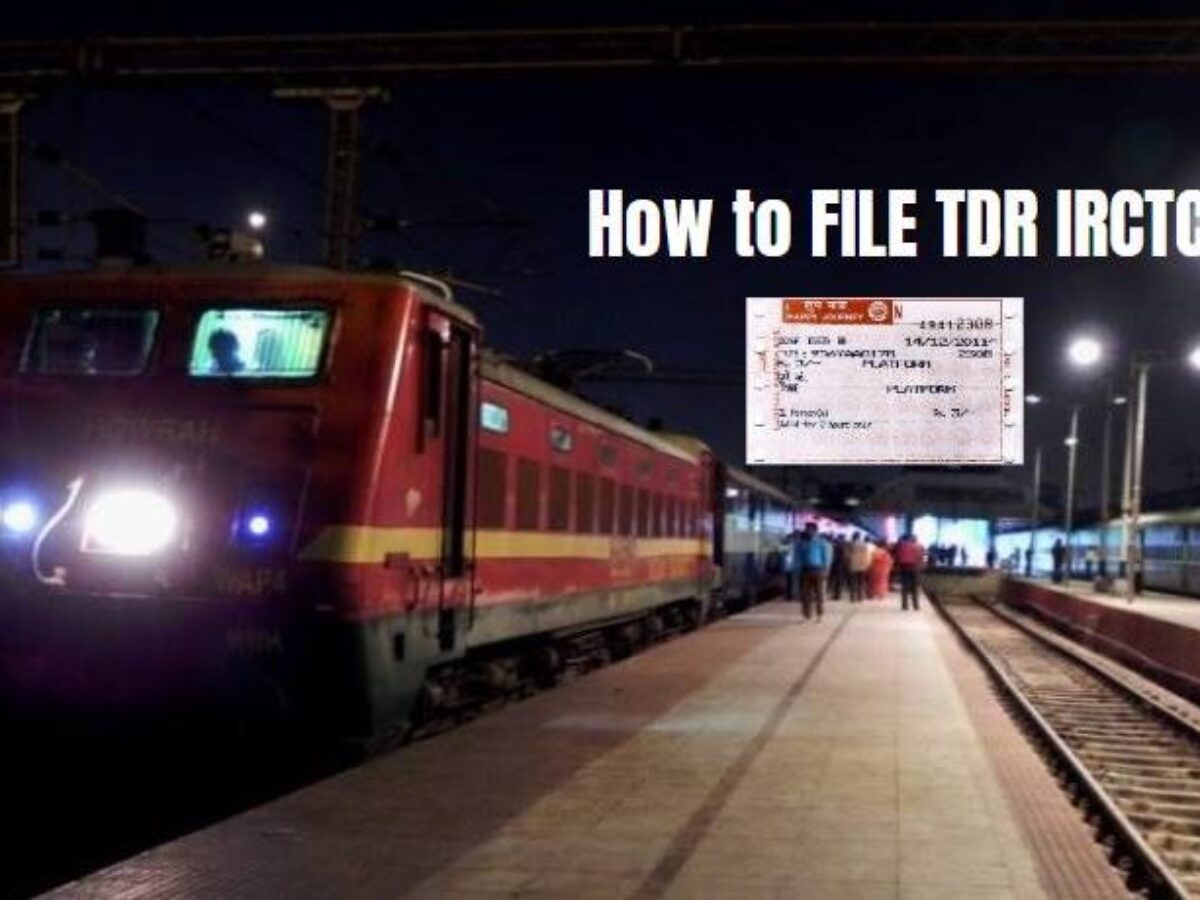 Can I travel in train after filling Tdr 2024?
